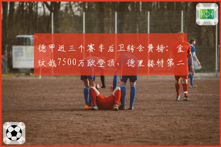 德甲近三个赛季后卫转会费榜：金玟哉7500万欧登顶，德里赫特第二